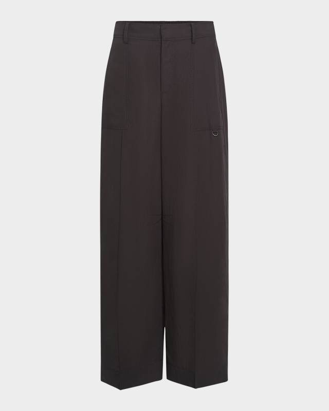 Mid-Rise Utility Pants